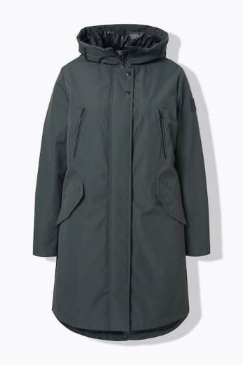 Moda za polnejše Jakna s kapuljačom funkcionalna dužeg kroja plus velikost, xxl, Ulla Popken in Johann Popken (JP1880)