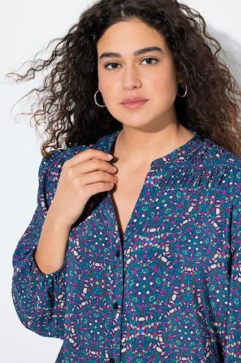 Moda za polnejše Bluza dugih rukava A kroja plus velikost, xxl, Ulla Popken in Johann Popken (JP1880)
