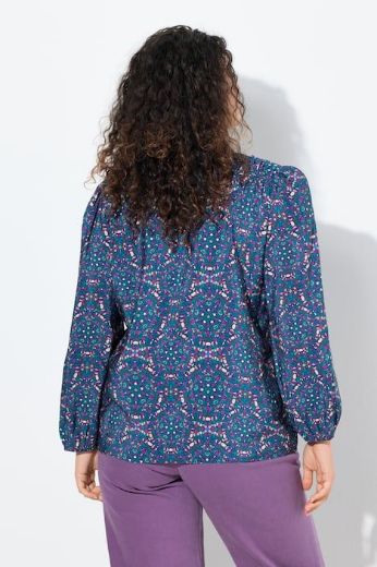 Moda za polnejše Bluza dugih rukava A kroja plus velikost, xxl, Ulla Popken in Johann Popken (JP1880)