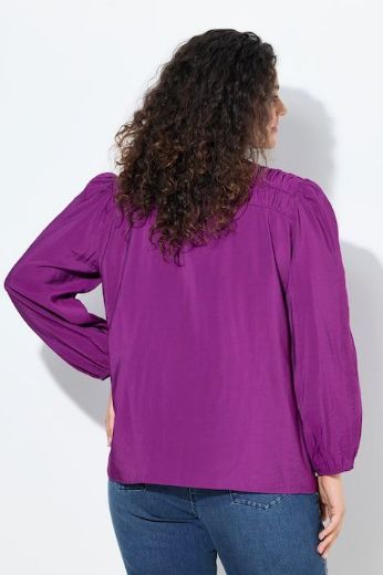 Moda za polnejše Bluza dugih rukava A kroja plus velikost, xxl, Ulla Popken in Johann Popken (JP1880)