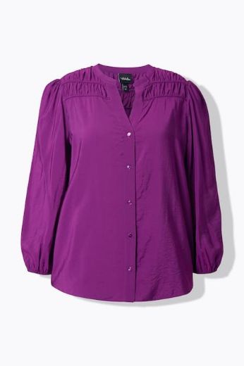 Moda za polnejše Bluza dugih rukava A kroja plus velikost, xxl, Ulla Popken in Johann Popken (JP1880)