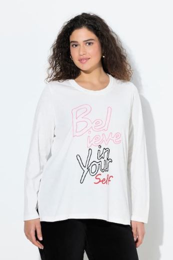 Moda za polnejše Majica dugih rukava plus velikost, xxl, Ulla Popken in Johann Popken (JP1880)