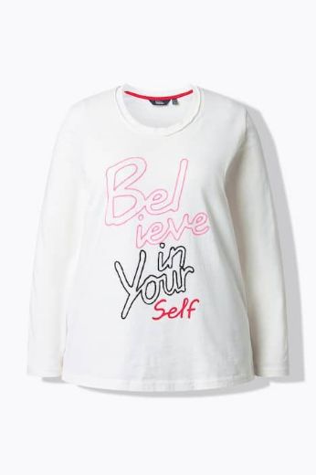 Moda za polnejše Majica dugih rukava plus velikost, xxl, Ulla Popken in Johann Popken (JP1880)