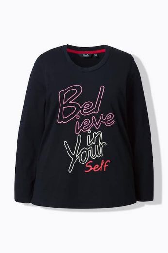 Moda za polnejše Majica dugih rukava plus velikost, xxl, Ulla Popken in Johann Popken (JP1880)