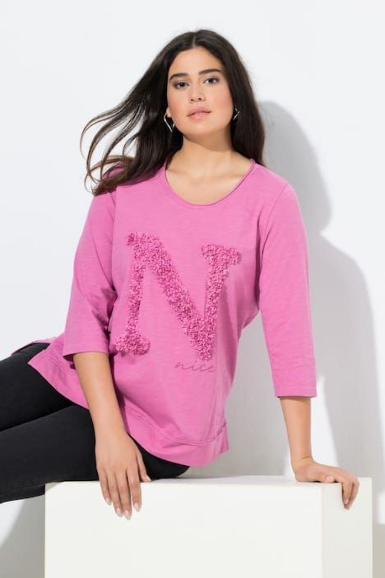 Moda za polnejše Majica 3/4 rukava plus velikost, xxl, Ulla Popken in Johann Popken (JP1880)