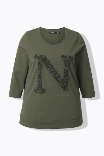 Moda za polnejše Majica 3/4 rukava plus velikost, xxl, Ulla Popken in Johann Popken (JP1880)