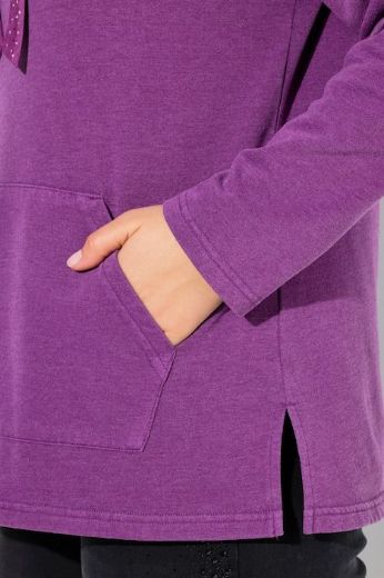 Moda za polnejše Majica dugih rukava s kapuljačom plus velikost, xxl, Ulla Popken in Johann Popken (JP1880)
