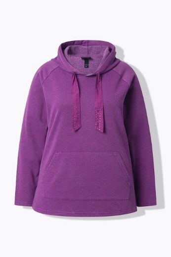 Moda za polnejše Majica dugih rukava s kapuljačom plus velikost, xxl, Ulla Popken in Johann Popken (JP1880)