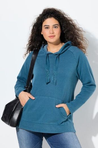 Moda za polnejše Majica dugih rukava s kapuljačom plus velikost, xxl, Ulla Popken in Johann Popken (JP1880)