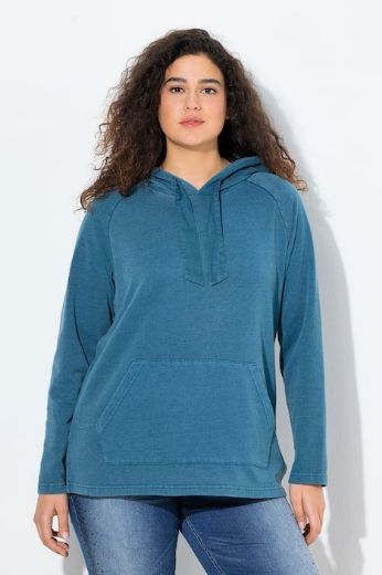 Moda za polnejše Majica dugih rukava s kapuljačom plus velikost, xxl, Ulla Popken in Johann Popken (JP1880)
