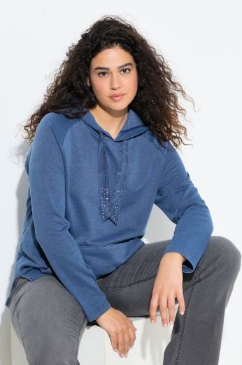Moda za polnejše Majica dugih rukava s kapuljačom plus velikost, xxl, Ulla Popken in Johann Popken (JP1880)