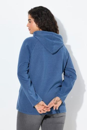 Moda za polnejše Majica dugih rukava s kapuljačom plus velikost, xxl, Ulla Popken in Johann Popken (JP1880)