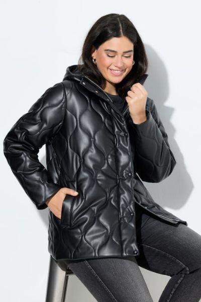 Slika Jakna prošivena s kapuljačom