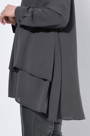 Moda za polnejše Tunika slojevita povišenog ovratnika plus velikost, xxl, Ulla Popken in Johann Popken (JP1880)