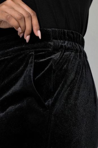 Moda za polnejše Hlače elegantne od pliša plus velikost, xxl, Ulla Popken in Johann Popken (JP1880)