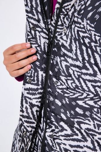 Moda za polnejše Prsluk prošiveni dužeg kroja s kapuljačom plus velikost, xxl, Ulla Popken in Johann Popken (JP1880)