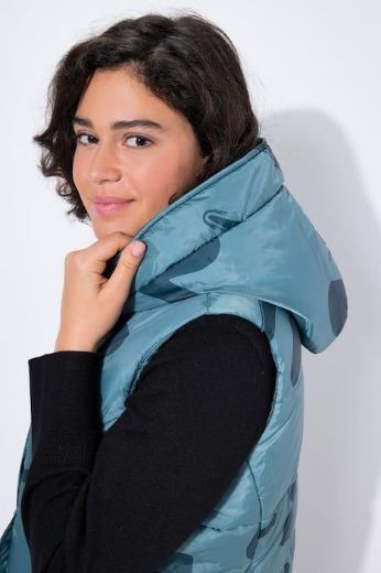 Moda za polnejše Prsluk prošiveni dužeg kroja s kapuljačom plus velikost, xxl, Ulla Popken in Johann Popken (JP1880)