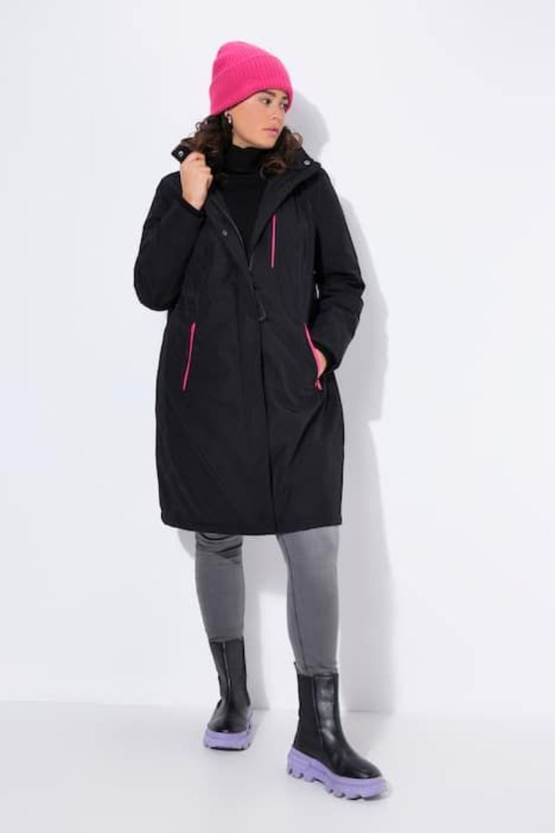 Moda za polnejše Jakna dužeg kroja s kapuljačom plus velikost, xxl, Ulla Popken in Johann Popken (JP1880)