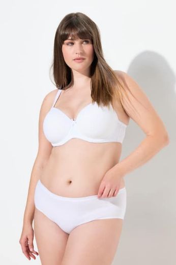 Moda za polnejše Gaćice midi 2 komada plus velikost, xxl, Ulla Popken in Johann Popken (JP1880)