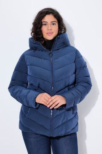 Moda za polnejše Jakna prošivena s kapuljačom plus velikost, xxl, Ulla Popken in Johann Popken (JP1880)