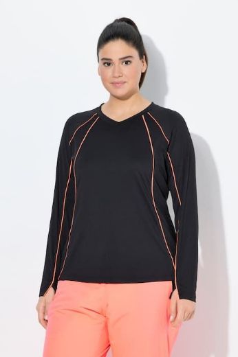 Moda za polnejše Majica sportska dugih rukava plus velikost, xxl, Ulla Popken in Johann Popken (JP1880)