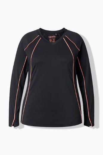 Moda za polnejše Majica sportska dugih rukava plus velikost, xxl, Ulla Popken in Johann Popken (JP1880)