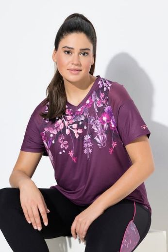 Moda za polnejše Majica kratkih rukava plus velikost, xxl, Ulla Popken in Johann Popken (JP1880)