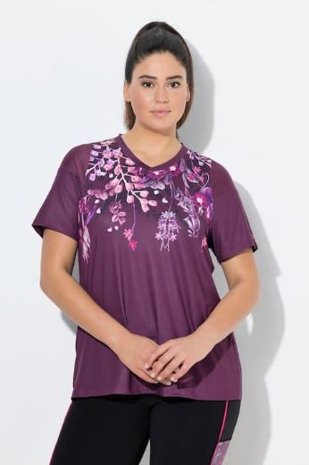 Moda za polnejše Majica kratkih rukava plus velikost, xxl, Ulla Popken in Johann Popken (JP1880)