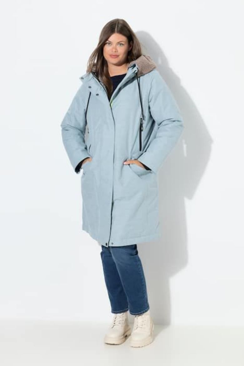 Moda za polnejše Jakna dužeg kroja s kapuljačom plus velikost, xxl, Ulla Popken in Johann Popken (JP1880)