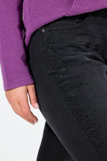 Moda za polnejše Traperice širih nogavica plus velikost, xxl, Ulla Popken in Johann Popken (JP1880)
