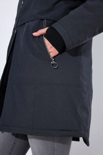 Moda za polnejše Jakna dužeg kroja s kapuljačom plus velikost, xxl, Ulla Popken in Johann Popken (JP1880)