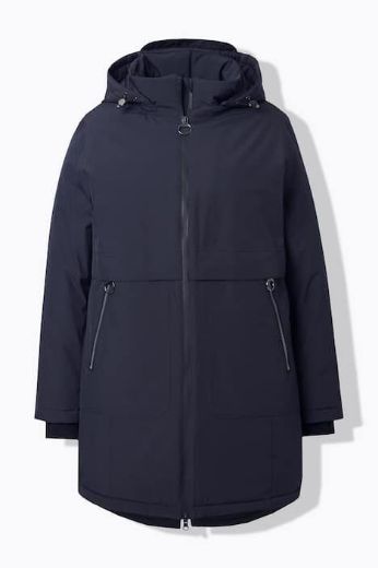 Moda za polnejše Jakna dužeg kroja s kapuljačom plus velikost, xxl, Ulla Popken in Johann Popken (JP1880)