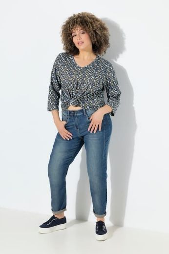 Moda za polnejše Traperice širih nogavica plus velikost, xxl, Ulla Popken in Johann Popken (JP1880)