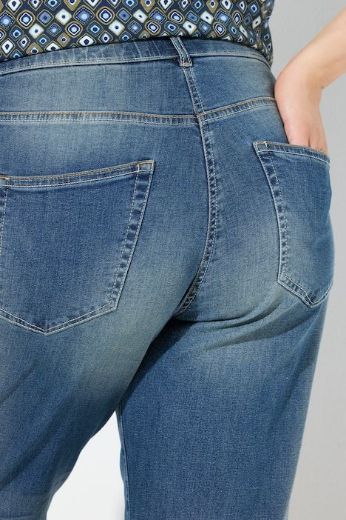 Moda za polnejše Traperice širih nogavica plus velikost, xxl, Ulla Popken in Johann Popken (JP1880)
