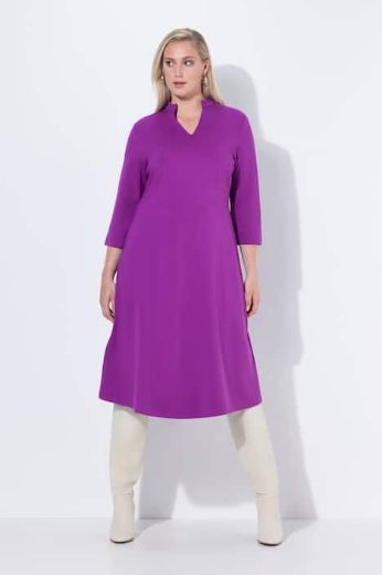 Moda za polnejše Haljina A kroja s 3/4 rukavima plus velikost, xxl, Ulla Popken in Johann Popken (JP1880)