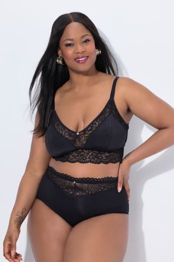 Moda za polnejše Gaćice maxi 3 komada plus velikost, xxl, Ulla Popken in Johann Popken (JP1880)