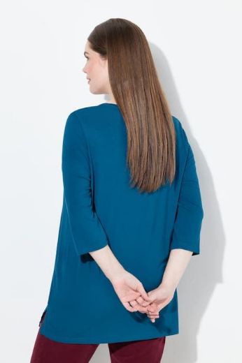 Moda za polnejše Majica A kroja s printom plus velikost, xxl, Ulla Popken in Johann Popken (JP1880)