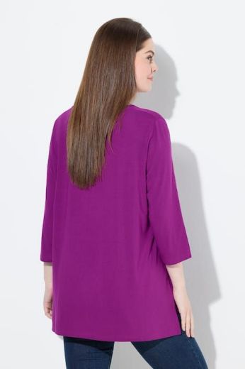 Moda za polnejše Majica A kroja s printom plus velikost, xxl, Ulla Popken in Johann Popken (JP1880)