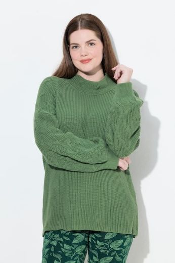Moda za polnejše Pulover od eko pamuka plus velikost, xxl, Ulla Popken in Johann Popken (JP1880)