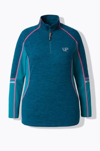 Moda za polnejše Majica sportska dugih rukava plus velikost, xxl, Ulla Popken in Johann Popken (JP1880)