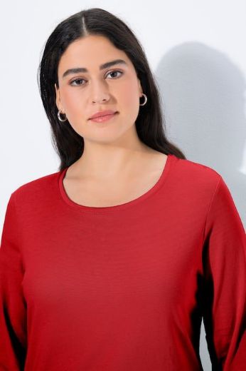 Moda za polnejše Majica dugi rukavi okrugli izrez plus velikost, xxl, Ulla Popken in Johann Popken (JP1880)