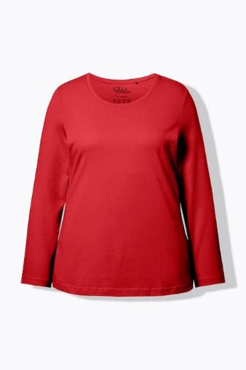 Moda za polnejše Majica dugi rukavi okrugli izrez plus velikost, xxl, Ulla Popken in Johann Popken (JP1880)
