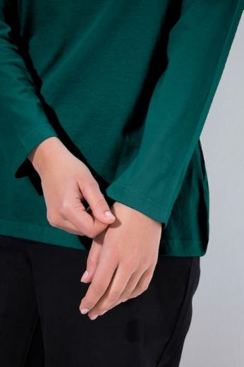 Moda za polnejše Majica dugi rukavi okrugli izrez plus velikost, xxl, Ulla Popken in Johann Popken (JP1880)