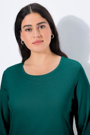 Moda za polnejše Majica dugi rukavi okrugli izrez plus velikost, xxl, Ulla Popken in Johann Popken (JP1880)