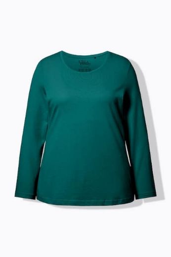 Moda za polnejše Majica dugi rukavi okrugli izrez plus velikost, xxl, Ulla Popken in Johann Popken (JP1880)