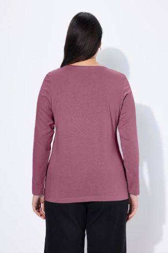 Moda za polnejše Majica dugi rukavi okrugli izrez plus velikost, xxl, Ulla Popken in Johann Popken (JP1880)