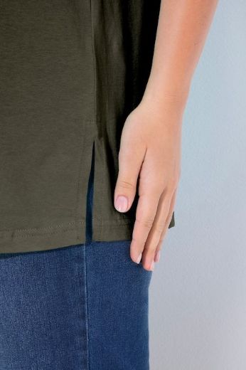 Moda za polnejše Majica Casual široki rez plus velikost, xxl, Ulla Popken in Johann Popken (JP1880)