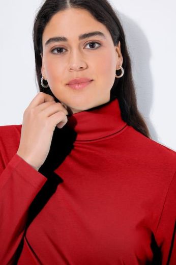 Moda za polnejše Majica rol ovratnik plus velikost, xxl, Ulla Popken in Johann Popken (JP1880)