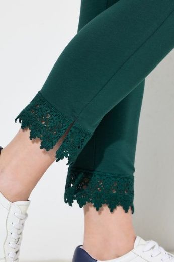 Moda za polnejše Tajice s čipkom plus velikost, xxl, Ulla Popken in Johann Popken (JP1880)