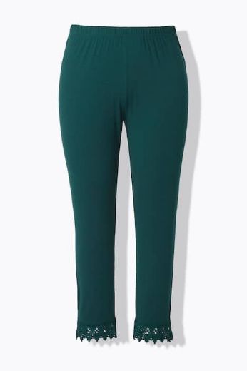 Moda za polnejše Tajice s čipkom plus velikost, xxl, Ulla Popken in Johann Popken (JP1880)